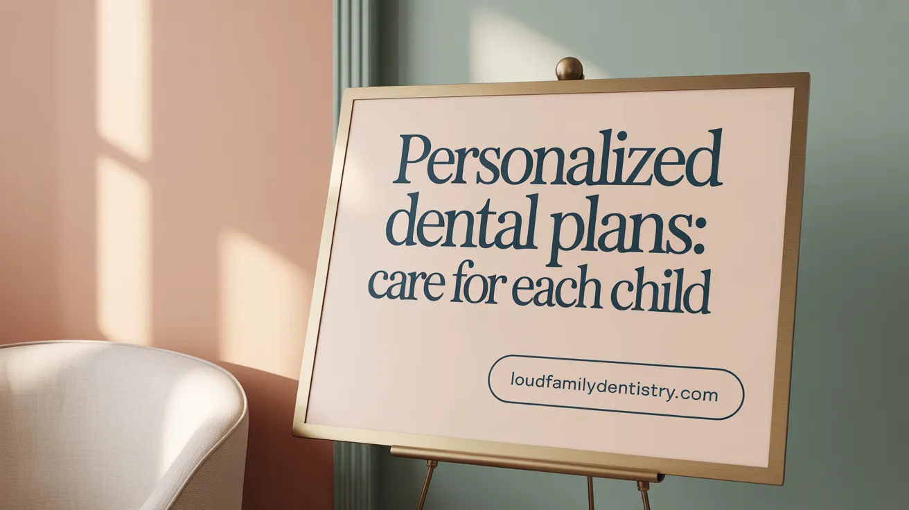 Personalized Dental Plans: Care for Each Child