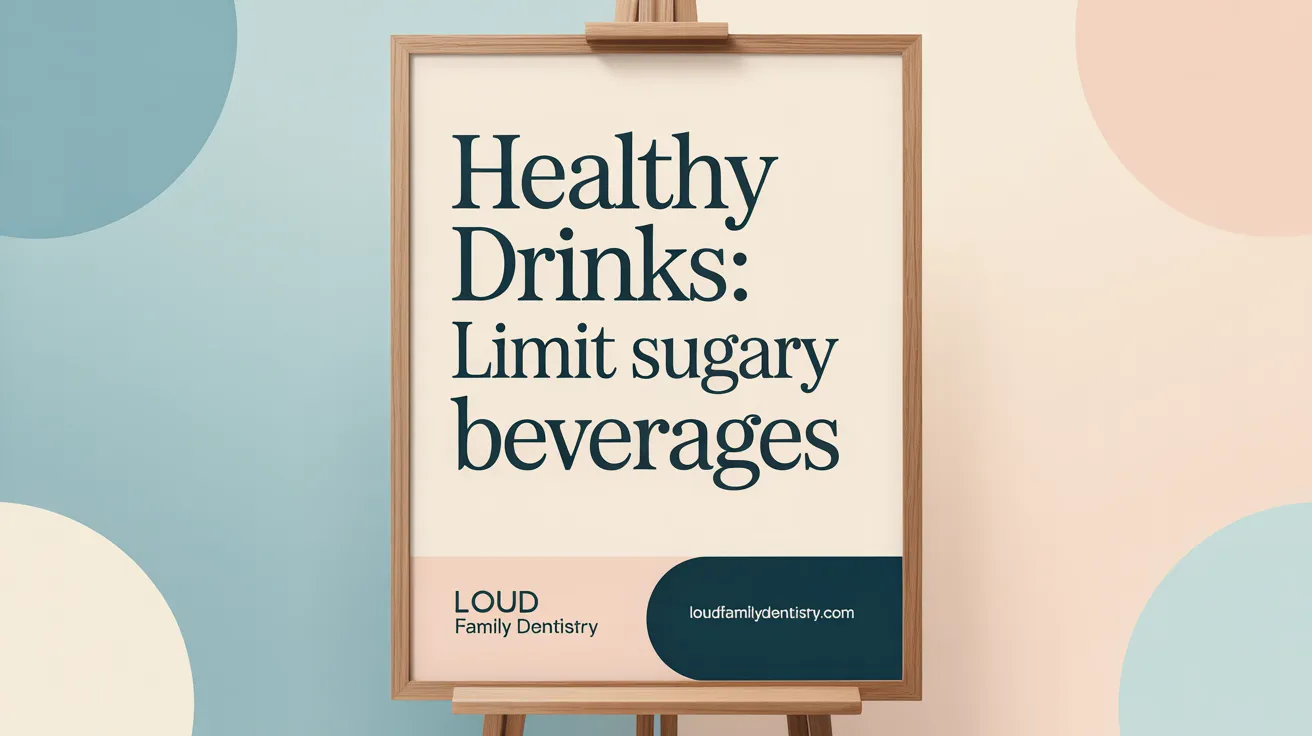 Healthy Drinks: Limit Sugary Beverages
