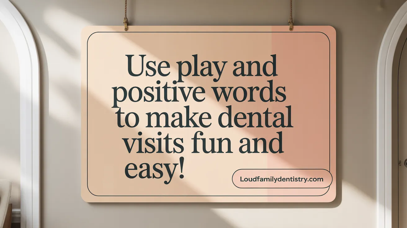Use Play and Positive Words to Make Dental Visits Fun and Easy!