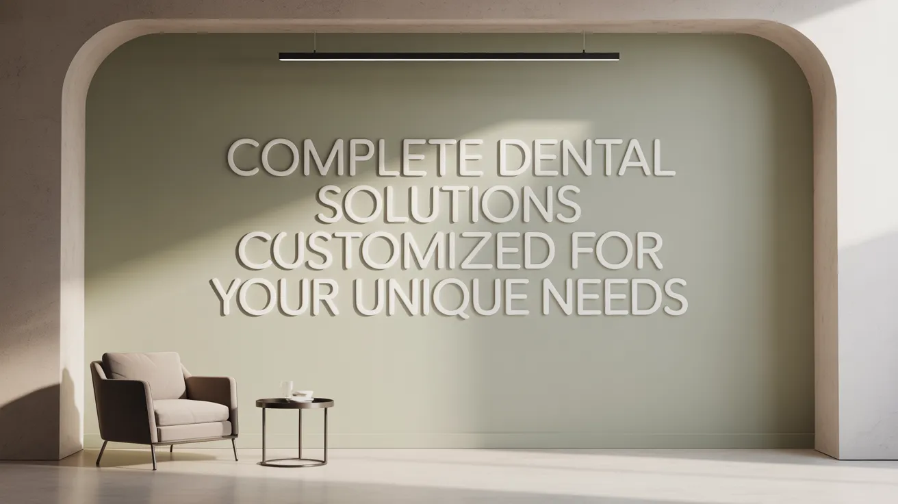Complete Dental Solutions Customized for Your Unique Needs