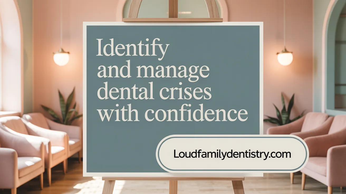Identify and Manage Dental Crises with Confidence