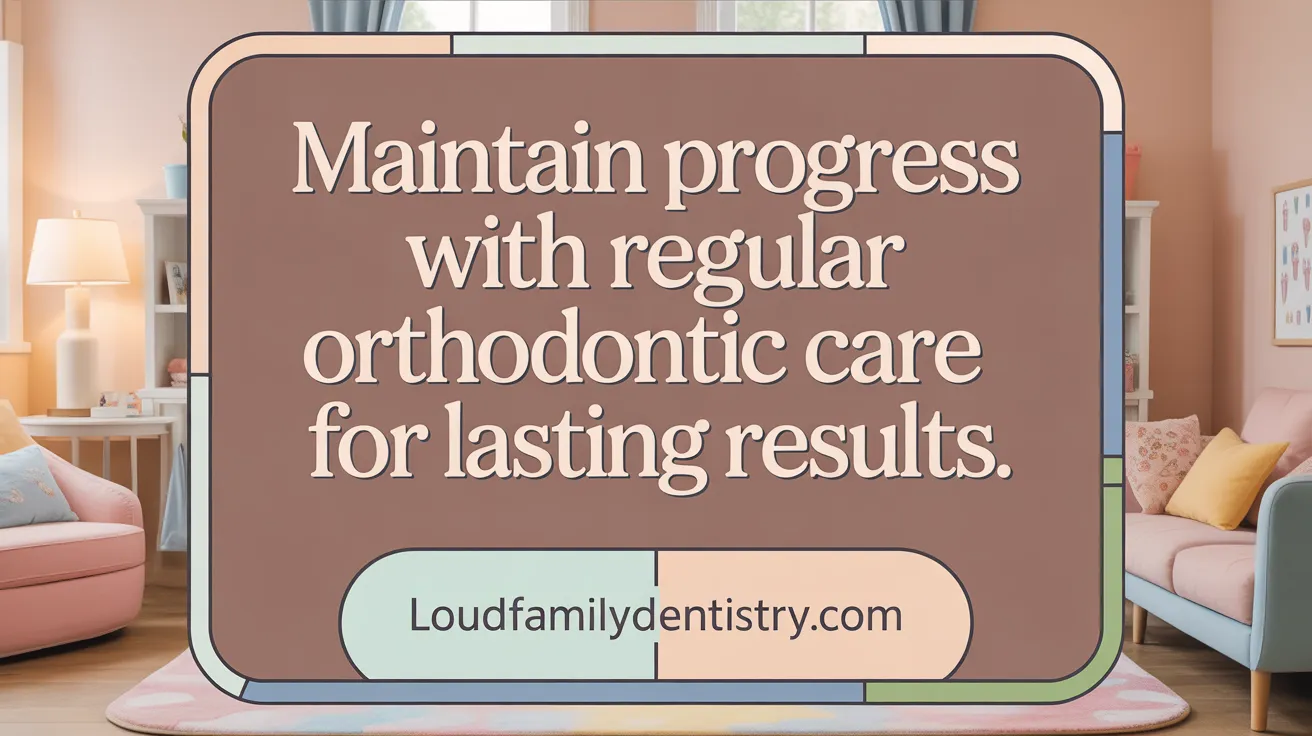 Maintain Progress with Regular Orthodontic Care for Lasting Results