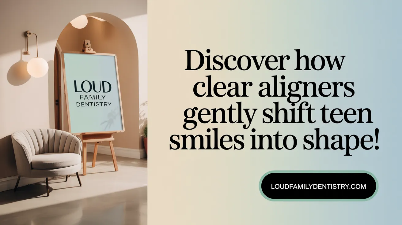 Discover How Clear Aligners Gently Shift Teen Smiles Into Shape!