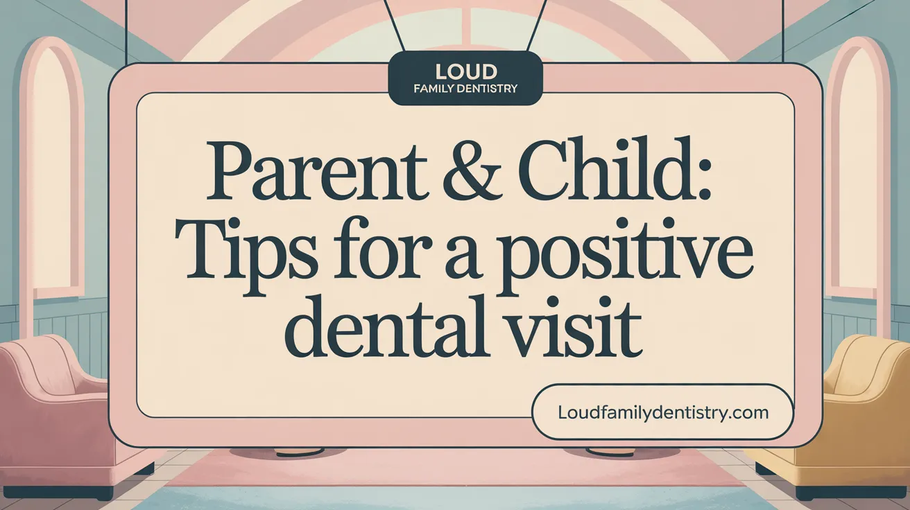 Parent & Child: Tips for a Positive Dental Visit