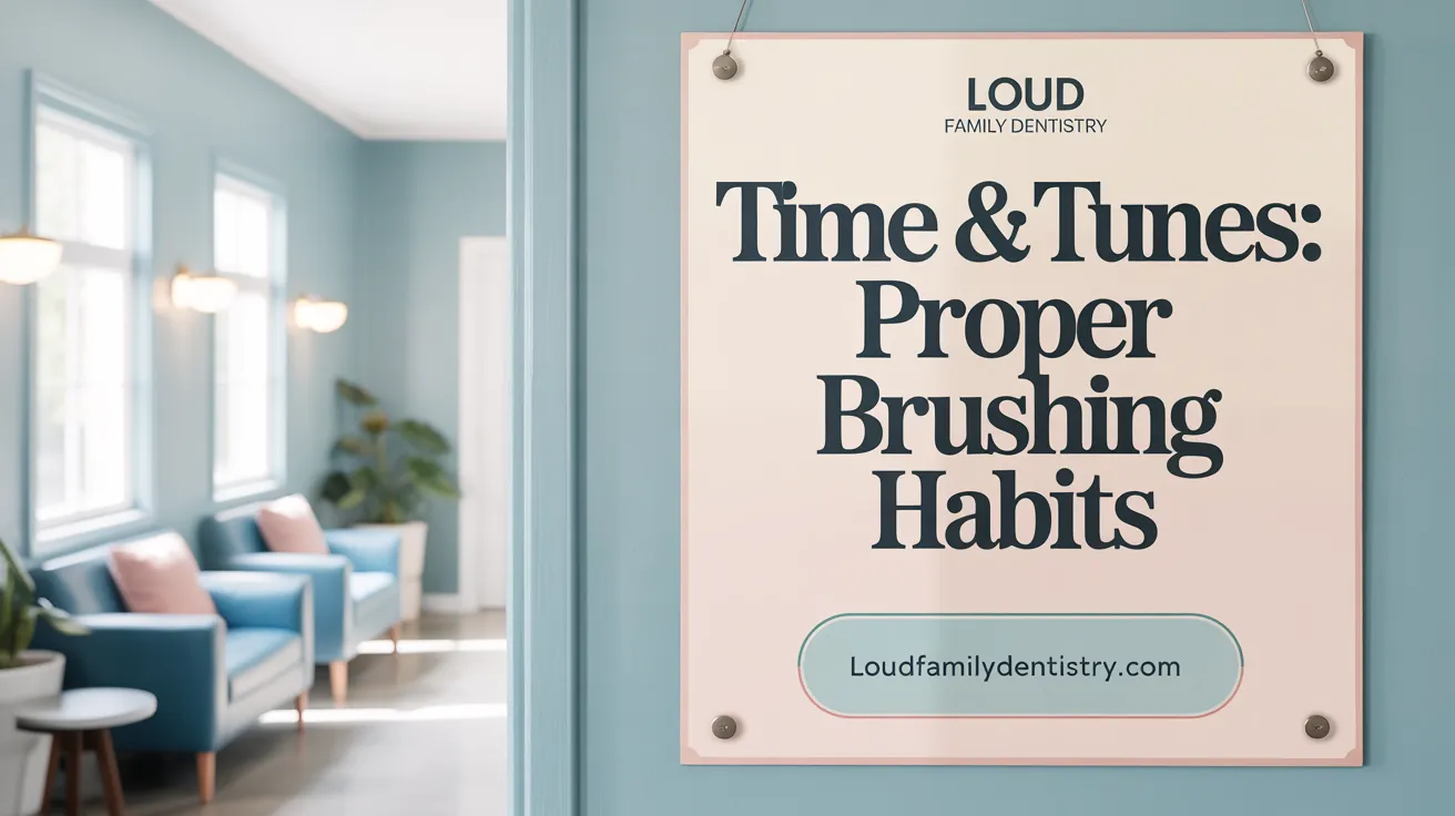 Time & Tunes: Proper Brushing Habits