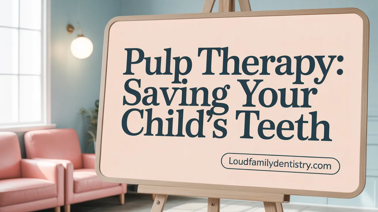 Pulp Therapy: Saving Your Child’s Teeth