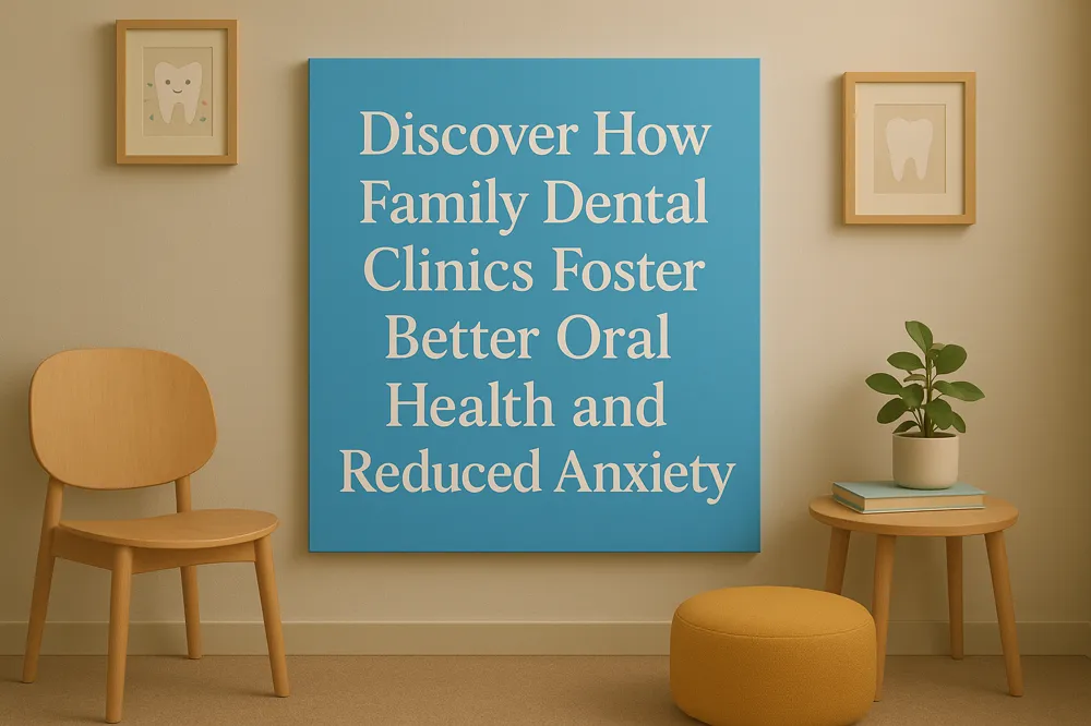 Discover How Family Dental Clinics Foster Better Oral Health and Reduced Anxiety