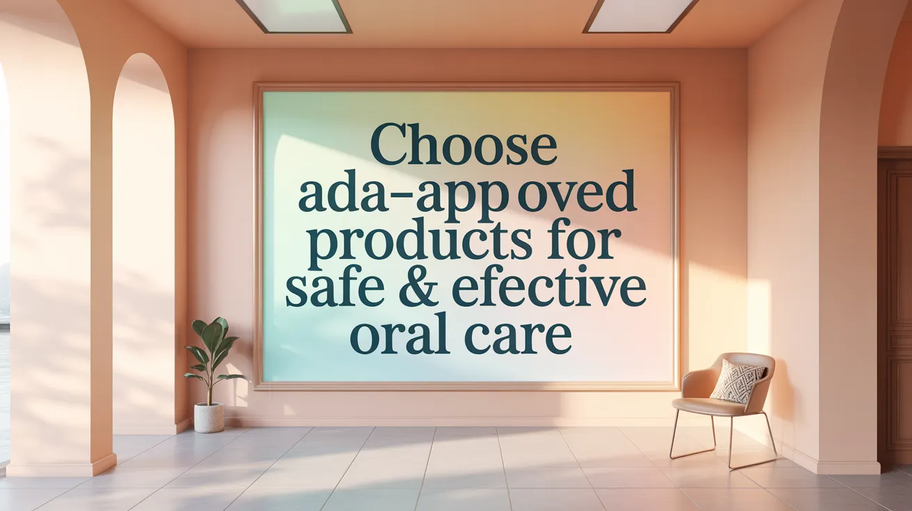Choose ADA-Approved Products for Safe & Effective Oral Care