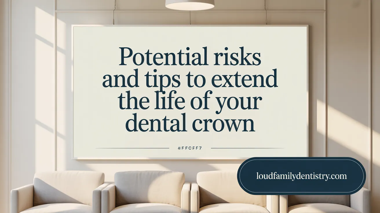 Potential Risks and Tips to Extend the Life of Your Dental Crown