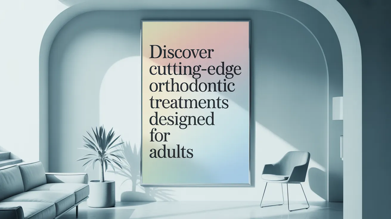 Discover Cutting-Edge Orthodontic Treatments Designed for Adults