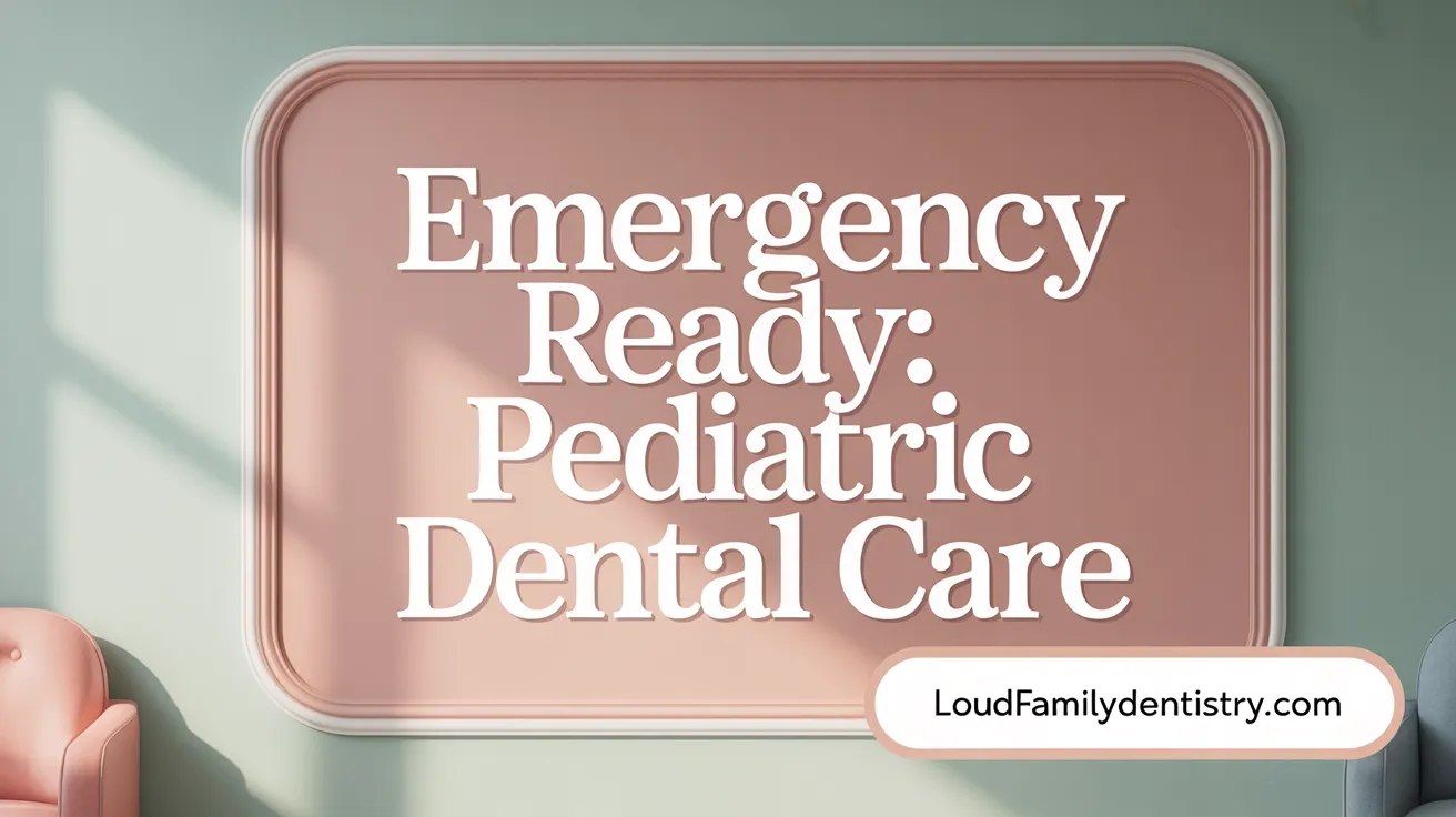 Emergency Ready: Pediatric Dental Care