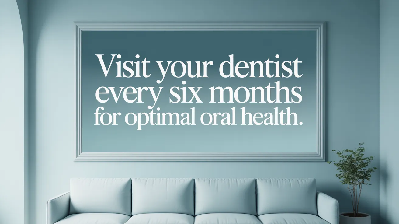 Visit Your Dentist Every Six Months for Optimal Oral Health