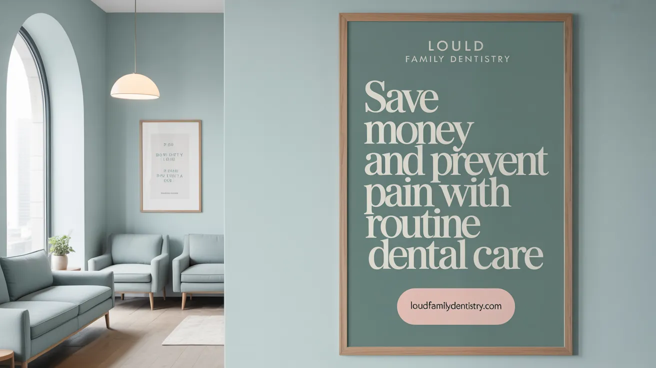 Save Money and Prevent Pain with Routine Dental Care