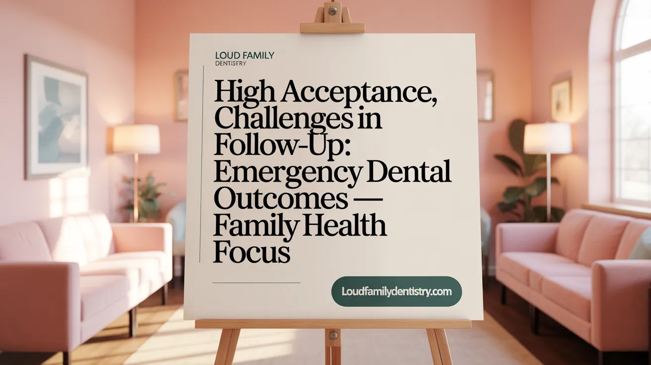 High Acceptance, Challenges in Follow-Up: Emergency Dental Outcomes