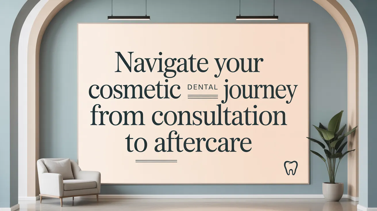 Navigate Your Cosmetic Dental Journey from Consultation to Aftercare