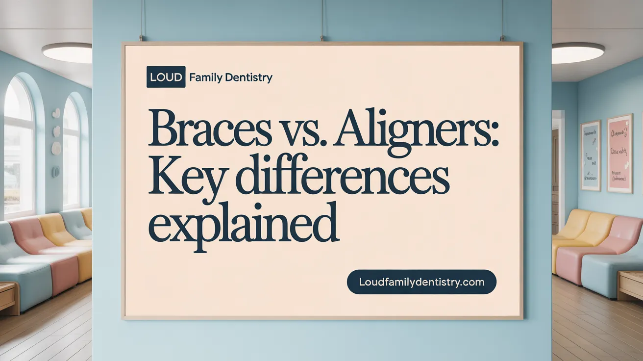 Braces vs. Aligners: Key Differences Uncovered