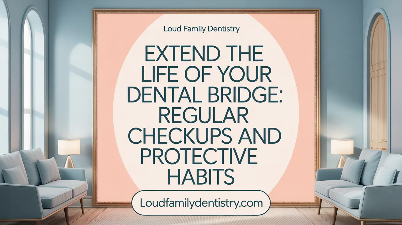 Extend the Life of Your Dental Bridge: Regular Checkups and Protective Habits