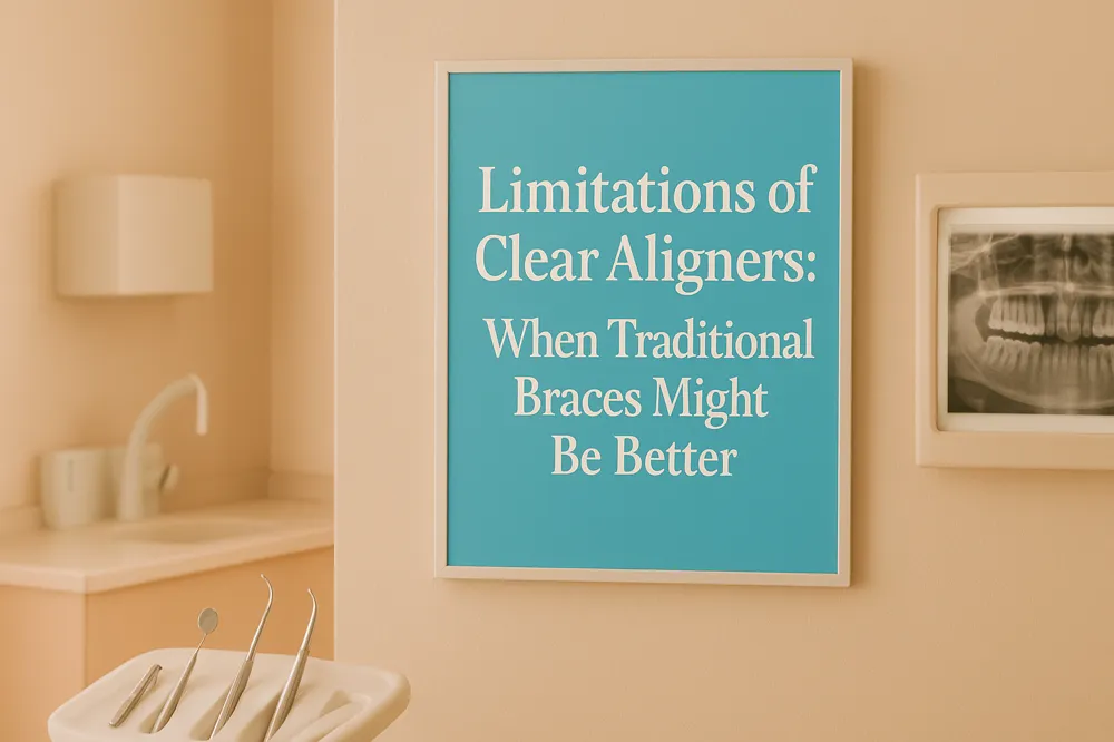 Limitations of Clear Aligners: When Traditional Braces Might Be Better