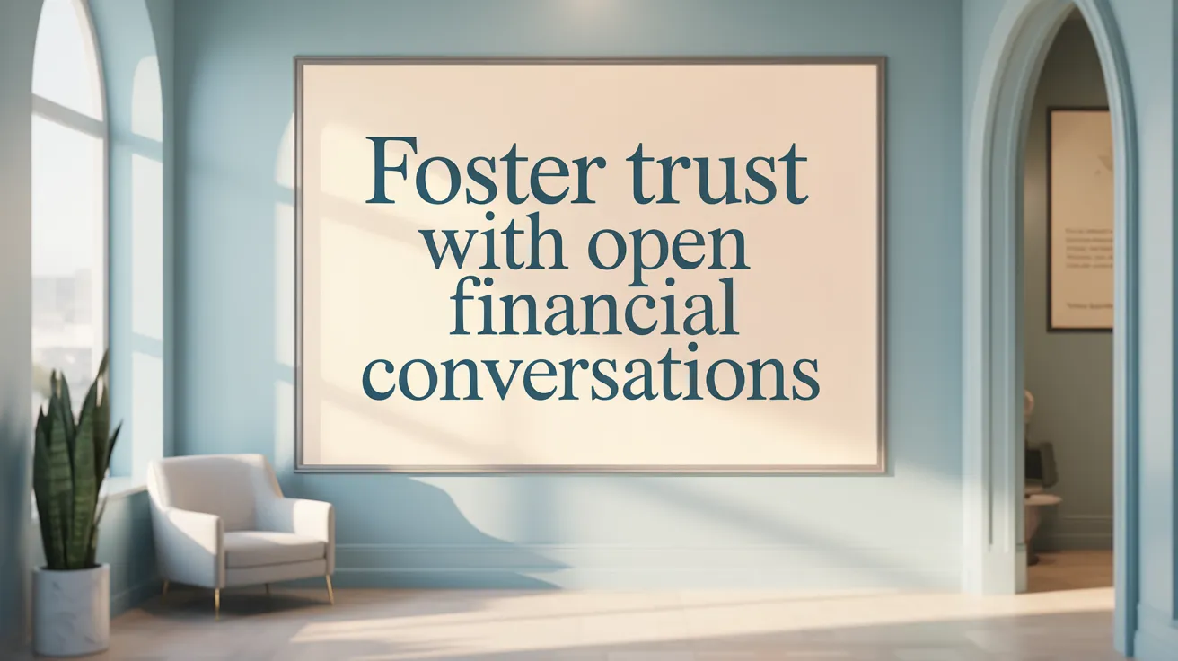 Foster Trust with Open Financial Conversations