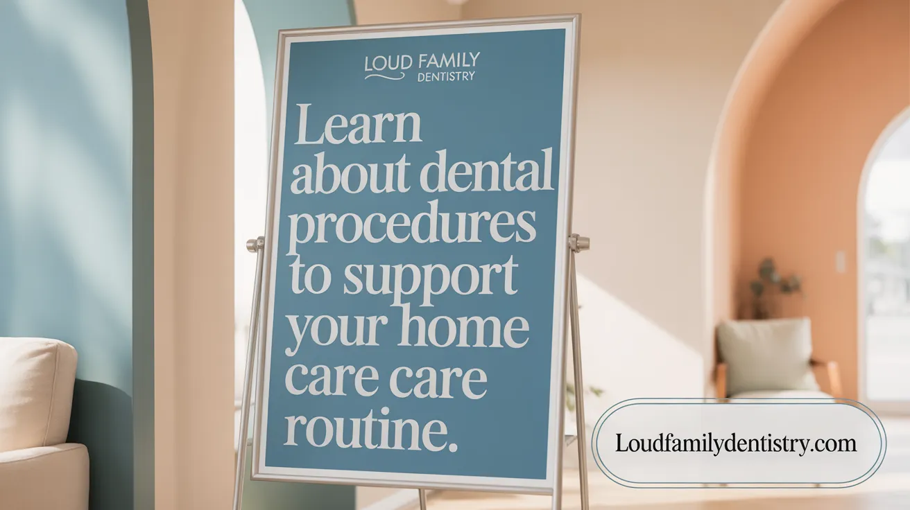 Learn About Dental Procedures to Support Your Home Care Routine