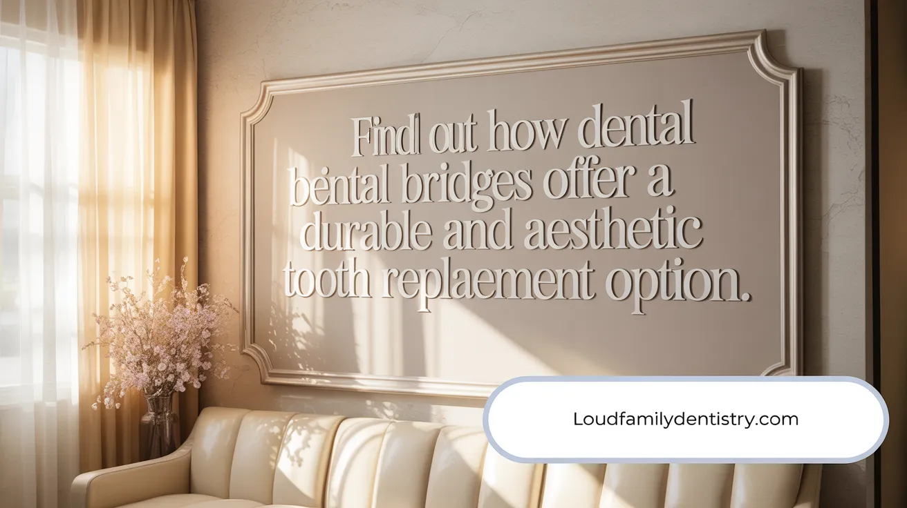 Find out how dental bridges offer a durable and aesthetic tooth replacement option.