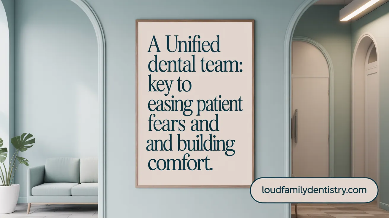 A Unified Dental Team: Key to Easing Patient Fears and Building Comfort