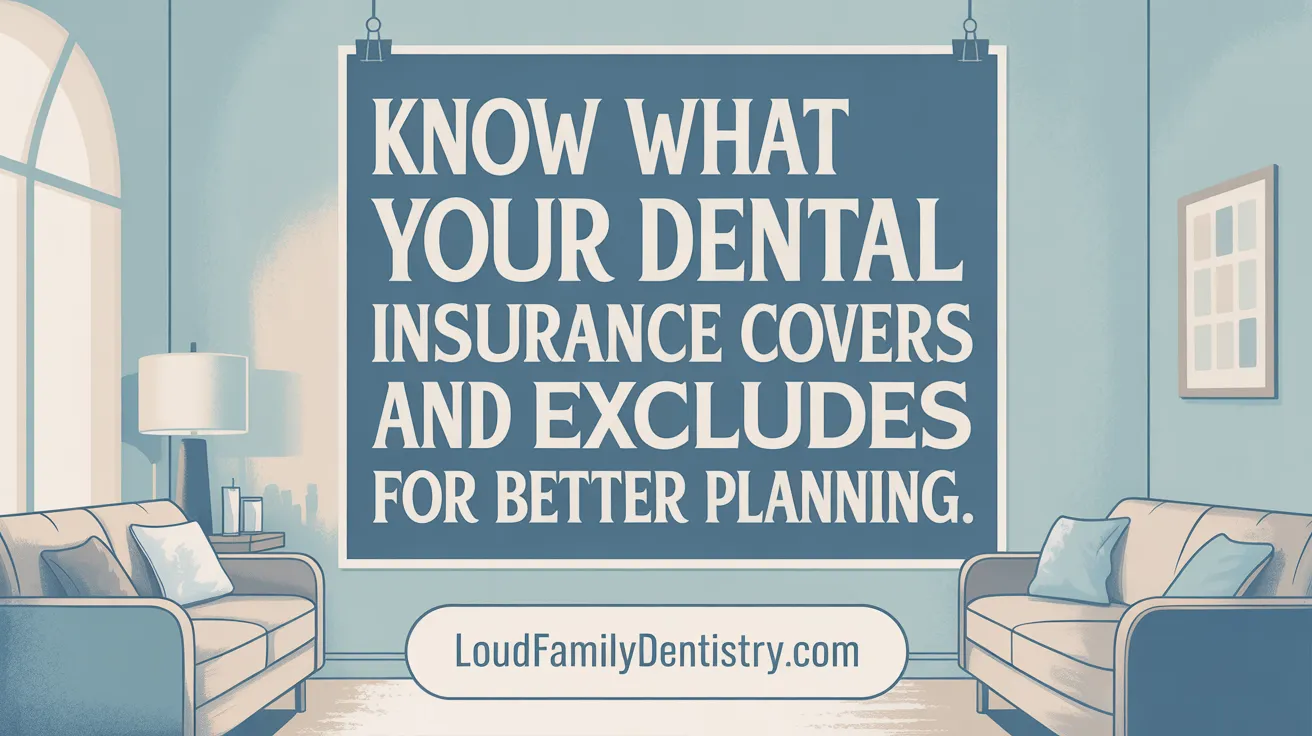 Know What Your Dental Insurance Covers and Excludes for Better Planning