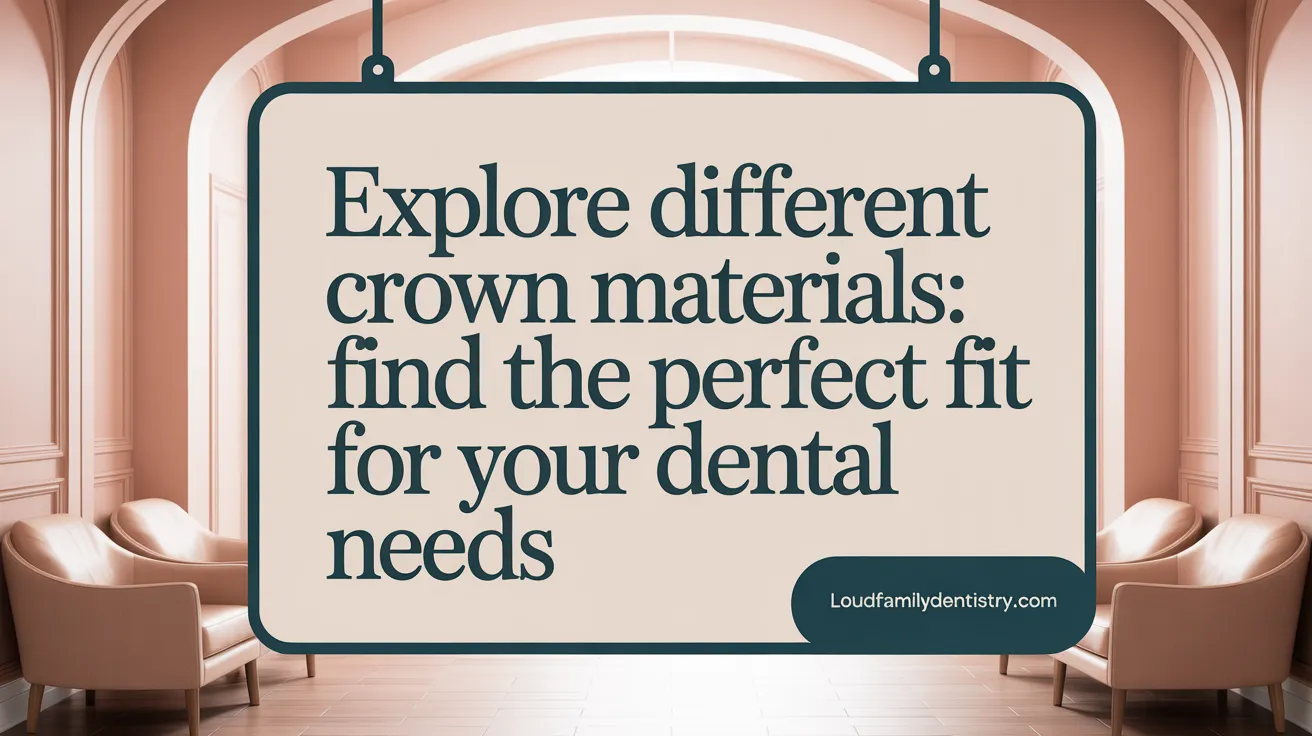 Explore Different Crown Materials: Find the Perfect Fit for Your Dental Needs