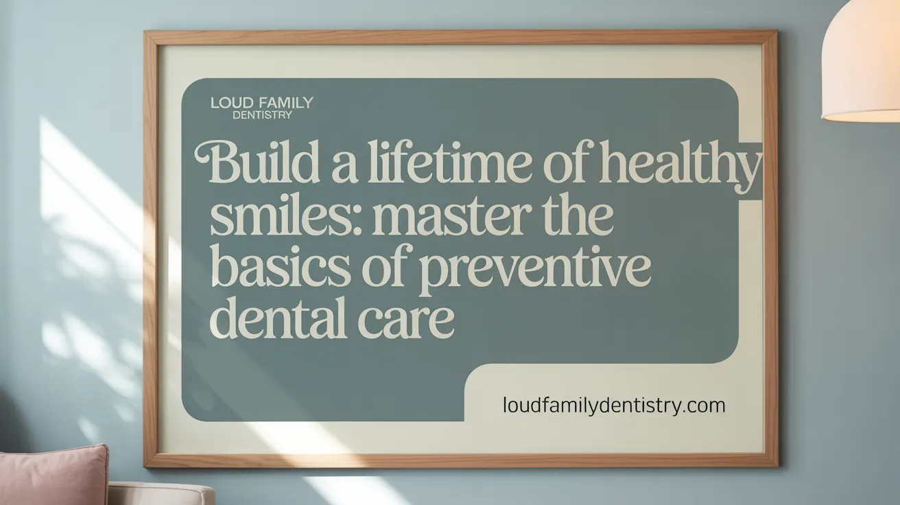 Build a Lifetime of Healthy Smiles: Master the Basics of Preventive Dental Care