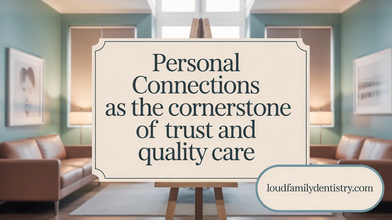 Personal Connections as the Cornerstone of Trust and Quality Care