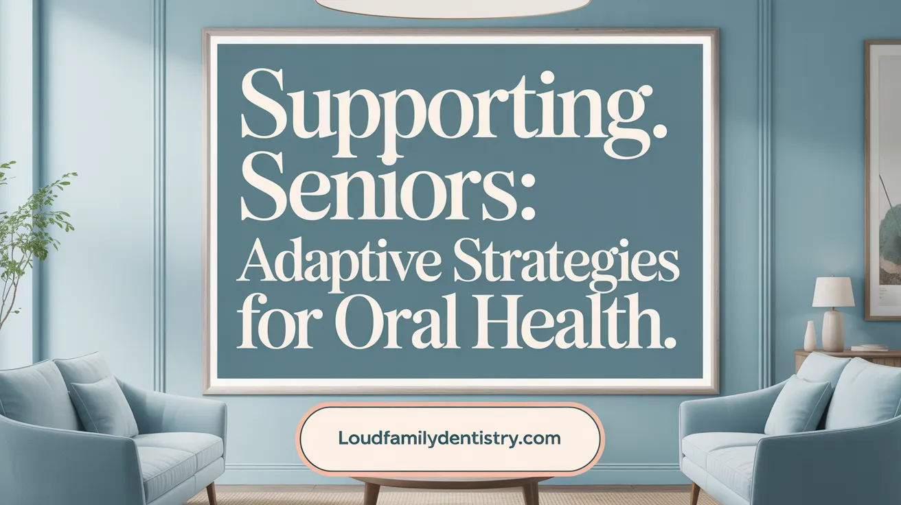 Supporting Seniors: Adaptive Strategies for Oral Health