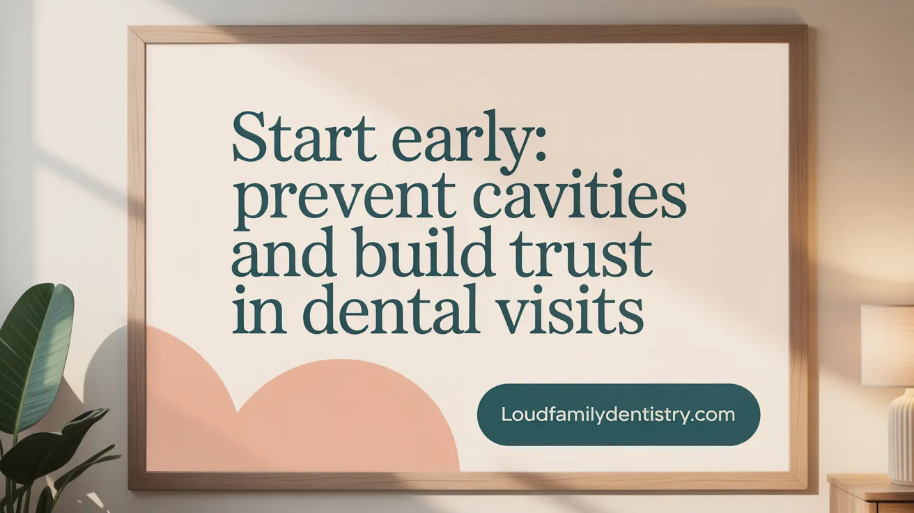 Start Early: Prevent Cavities and Build Trust in Dental Visits
