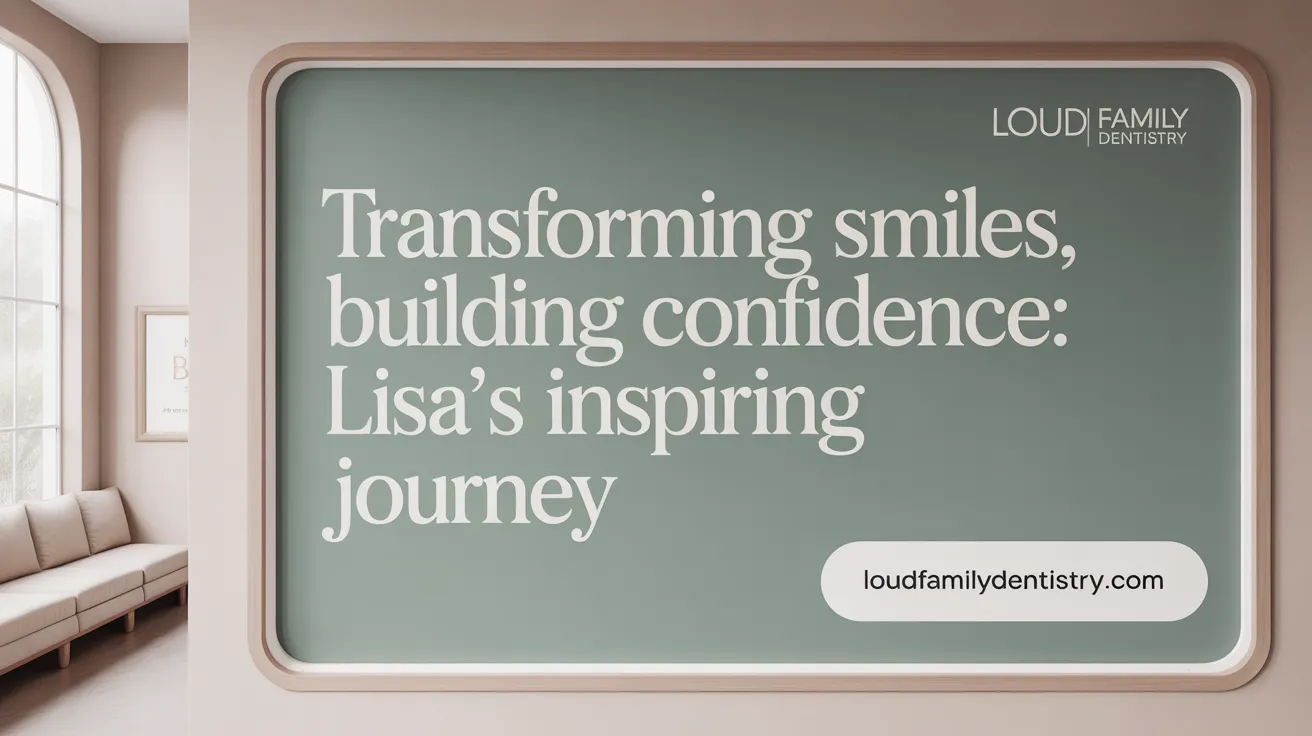Transforming Smiles, Building Confidence: Lisa's Inspiring Journey