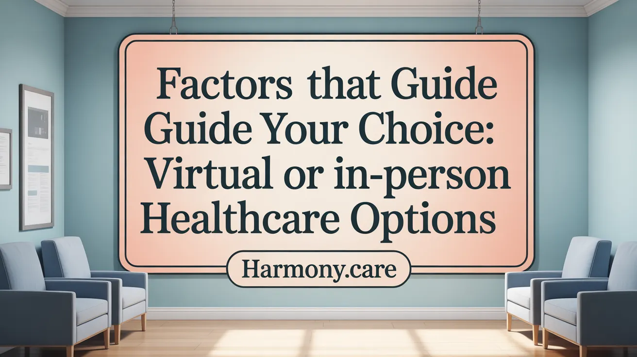 Factors That Guide Your Choice: Telehealth or In-Person Care