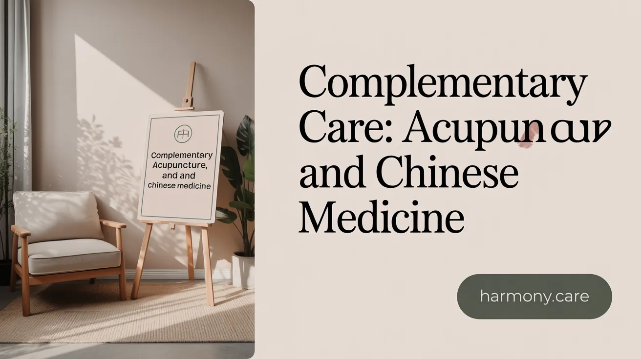 Complementary Care: Acupuncture and Chinese Medicine