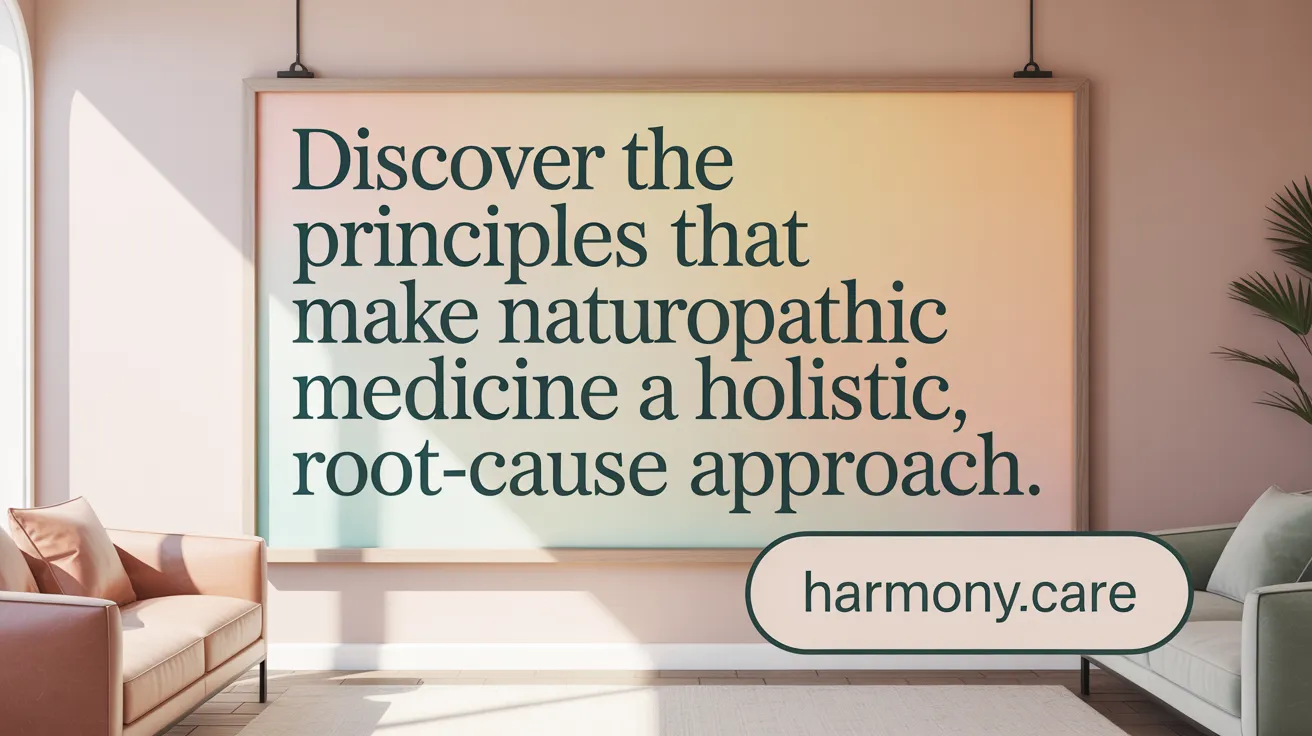 Discover the Principles that Make Naturopathic Medicine a Holistic, Root-Cause Approach
