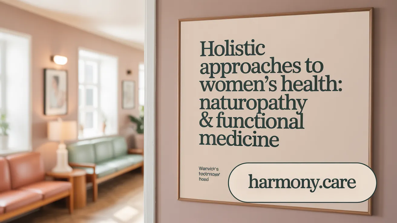 Holistic Approaches to Women's Health: Naturopathy & Functional Medicine