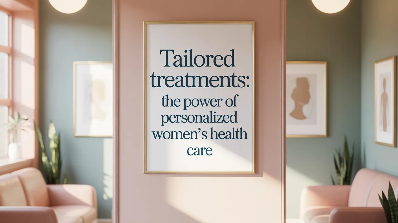 Tailored Treatments: The Power of Personalized Women's Health Care