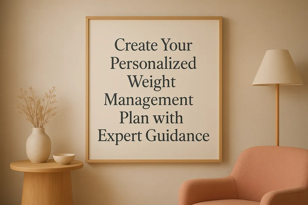 Create Your Personalized Weight Management Plan with Expert Guidance