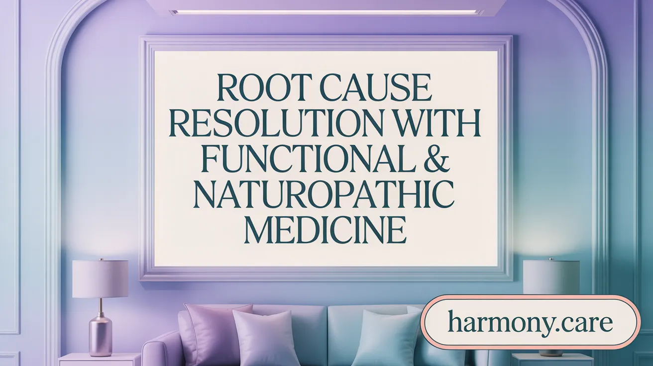 Root Cause Resolution with Functional & Naturopathic Medicine