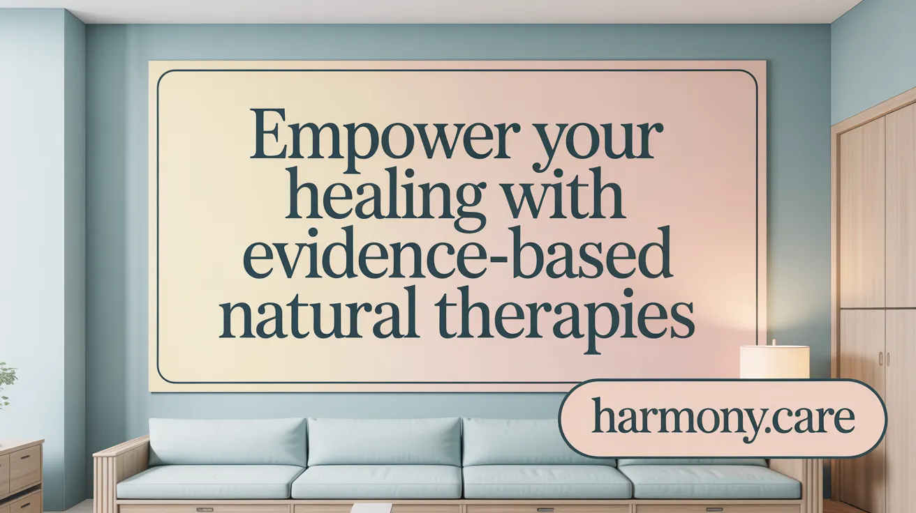 Empower Your Healing with Evidence-Based Natural Therapies