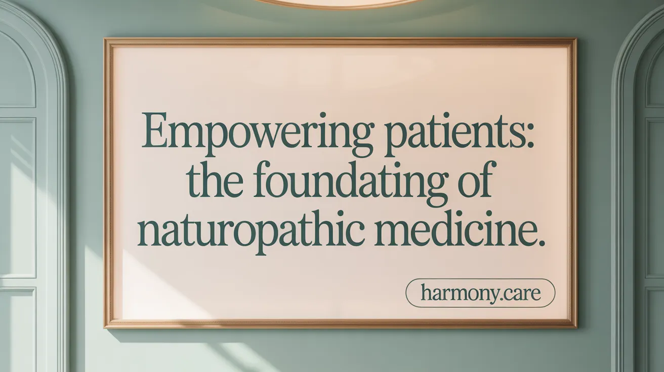 Empowering Patients: The Foundation of Naturopathic Medicine