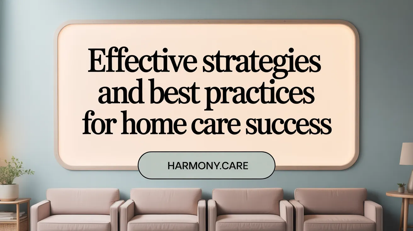 Effective Strategies and Best Practices for Home Care Success