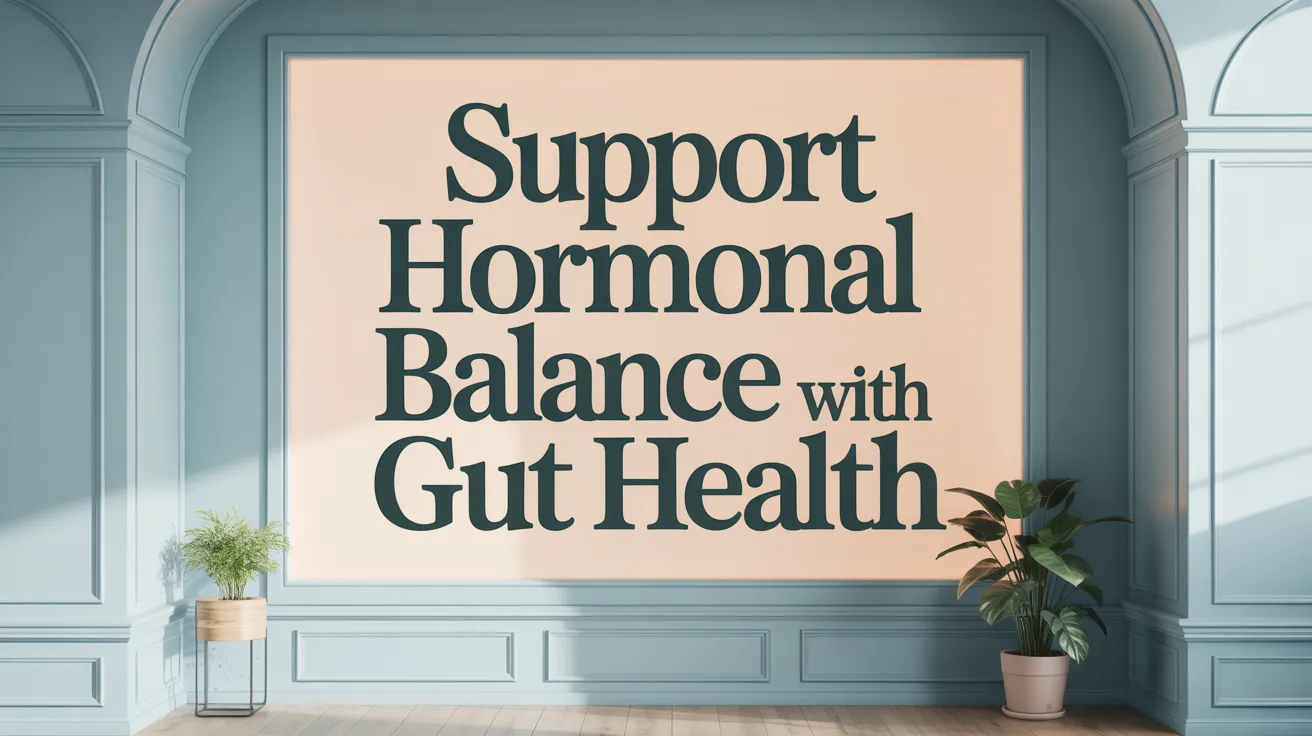 Support Hormonal Balance with Gut Health