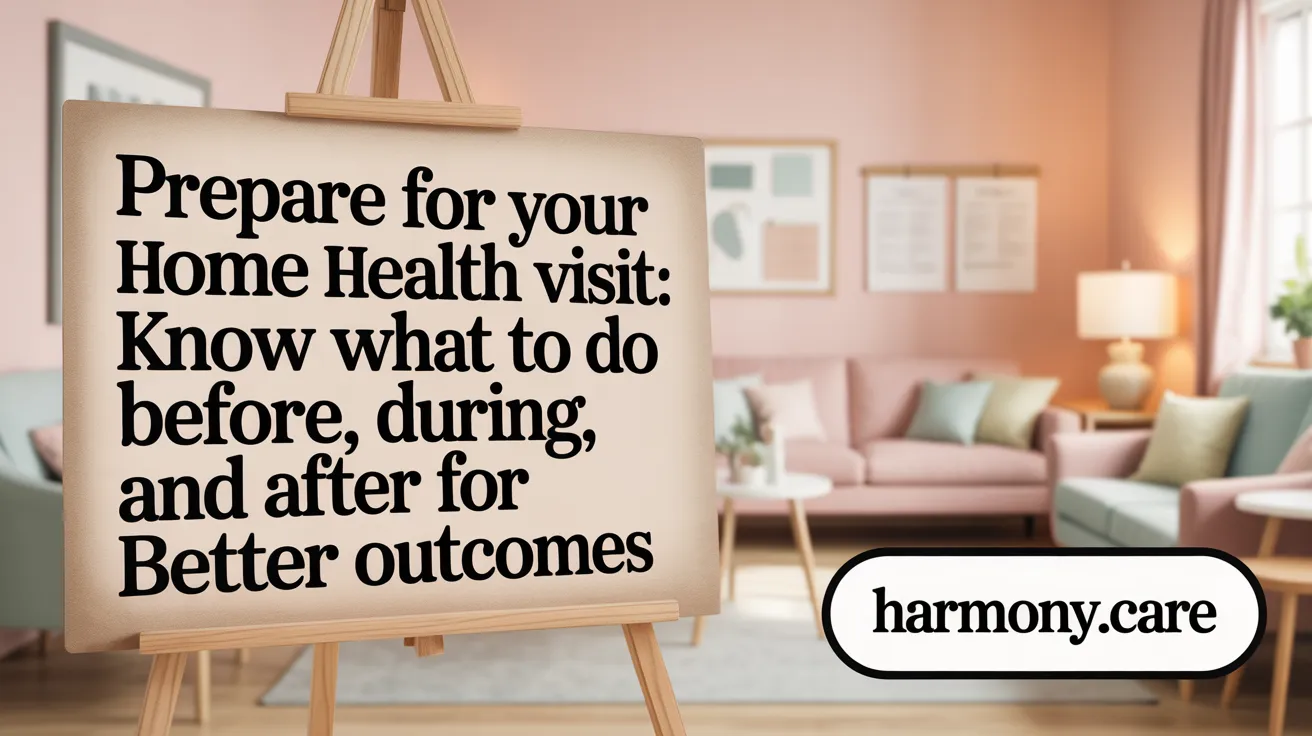 Prepare for Your Home Health Visit: Know What to Do Before, During, and After for Better Outcomes