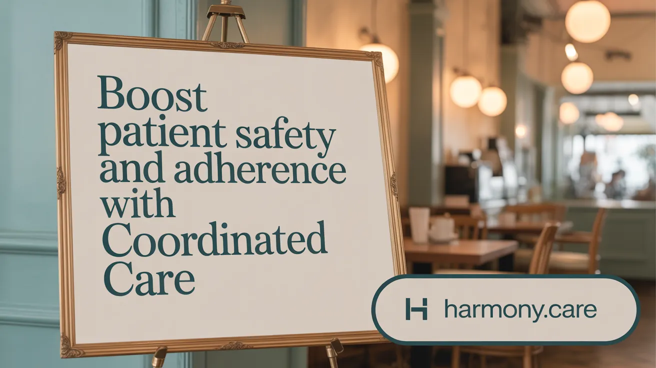 Boost Patient Safety and Adherence with Coordinated Care