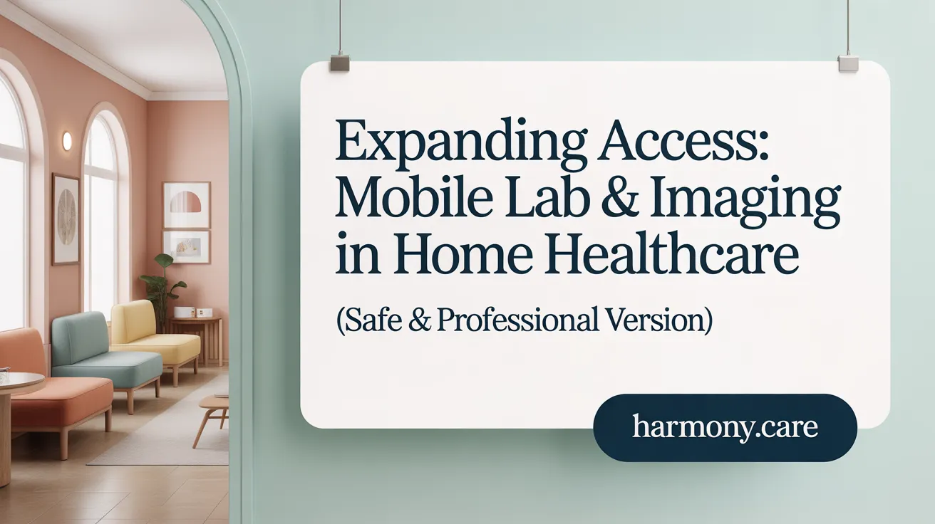 Expanding Access: Mobile Lab & Imaging in Home Healthcare