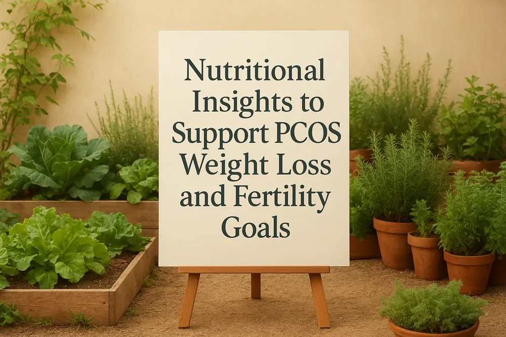 Nutritional Insights to Support PCOS Weight Loss and Fertility Goals
