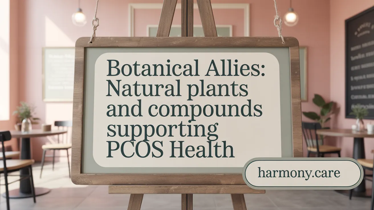 Botanical Allies: Natural Plants and Compounds Supporting PCOS Health