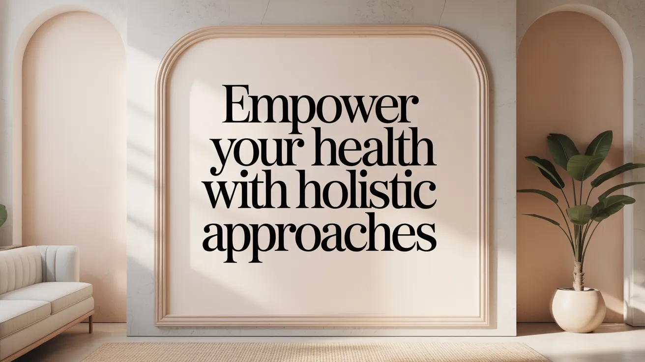 Empower Your Health with Holistic Approaches